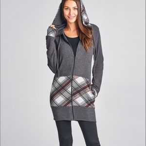 3/$12 💎Thin small zipper sweatshirt